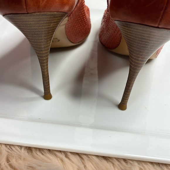 CHLOÉ PYTHON VINTAGE HEELS - Picture 6 of 11